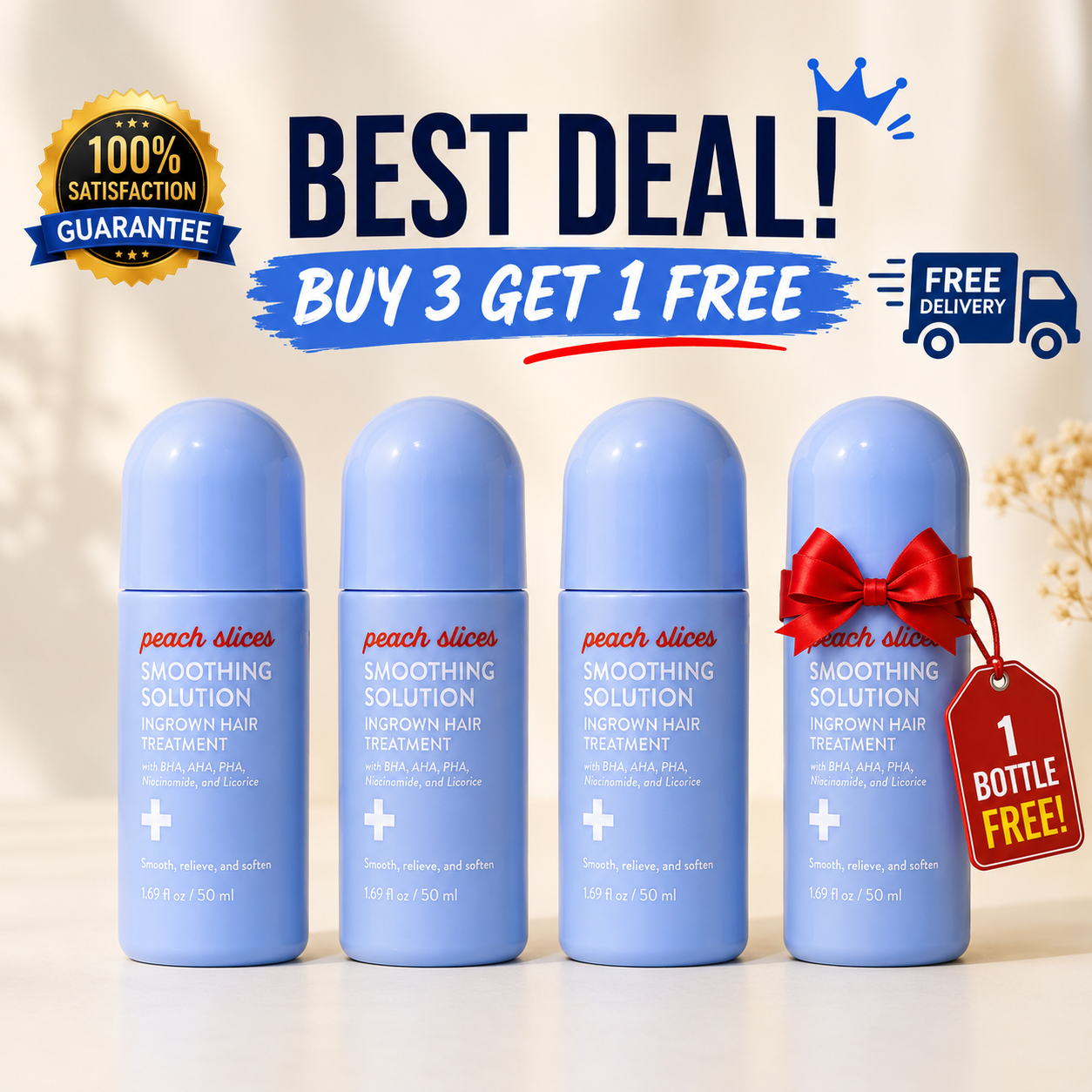 Best Deal - Buy 3 Get 1 Free